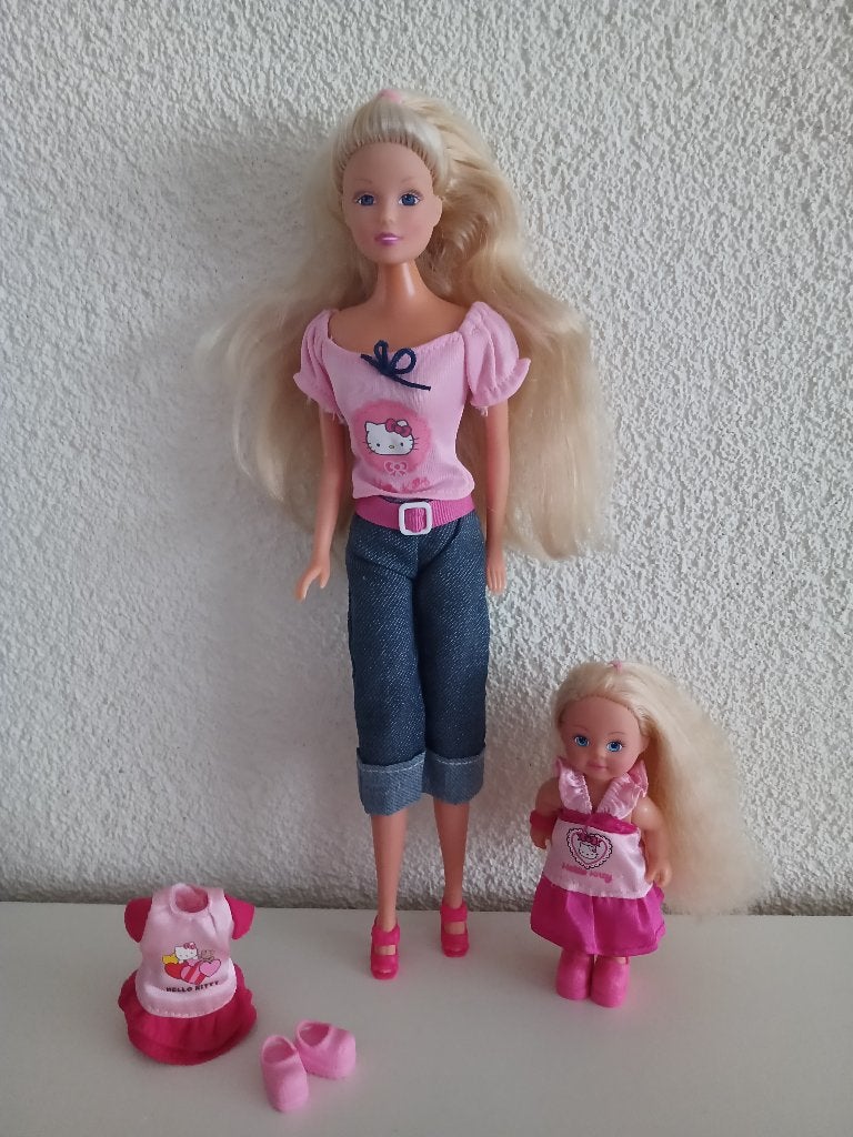 Steffi Love en Evi Love in Kleding van HELLO KITTY, Ophalen of Verzenden, Zo goed als nieuw