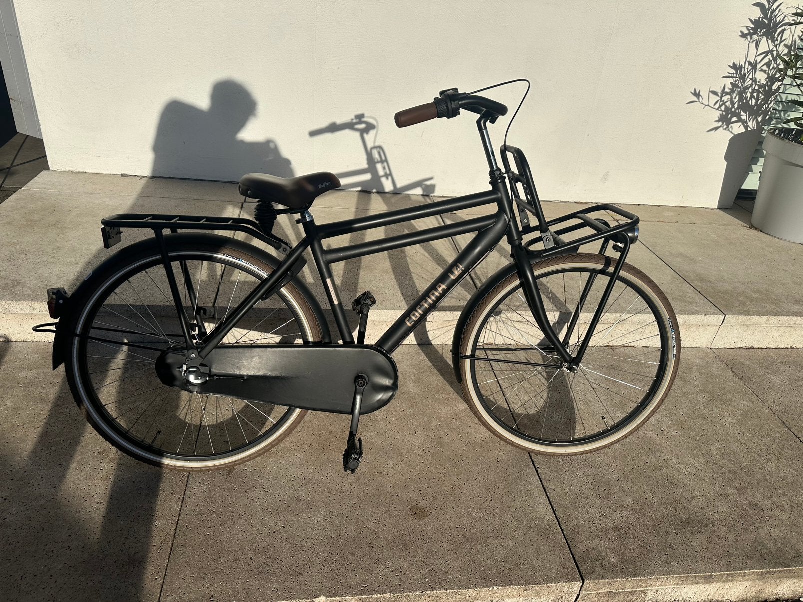 Cortina U4 26inch H46 jongensfiets nieuw model met garantie, Terugtraprem, Versnellingen, Zo goed als nieuw, Ophalen