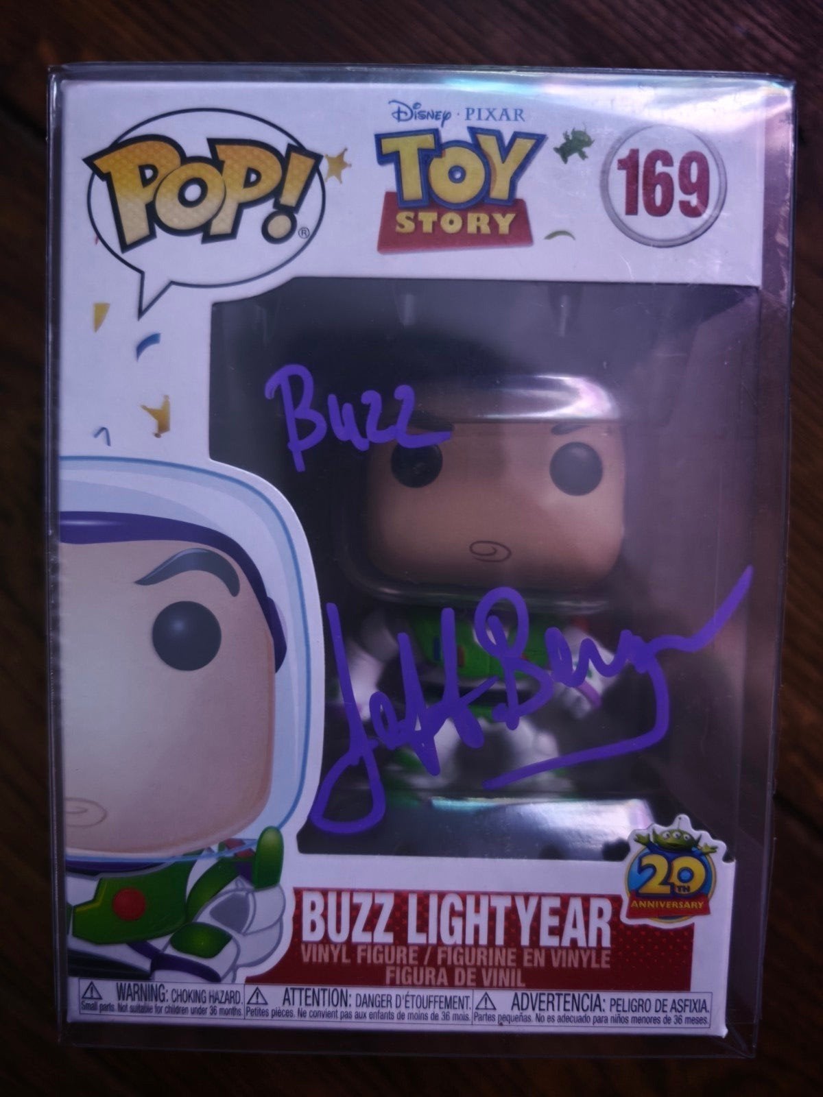 Funko Toy Story 5 Buzz Lightyear signed Jeff Bergman, Ophalen of Verzenden, Nieuw