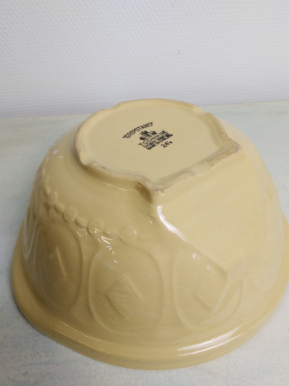 Klassieke Engelse Mixkom 'Gripstand' van T.G. Green Ltd., Ophalen of Verzenden