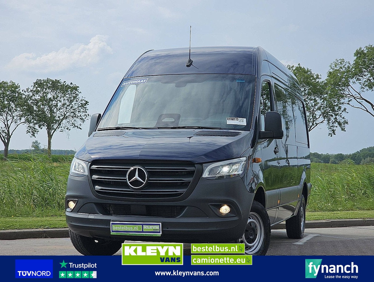 MERCEDES-BENZ SPRINTER 317 l2h2 pro mbux10 led, Automaat, Achterwielaandrijving, Gebruikt, Euro 6