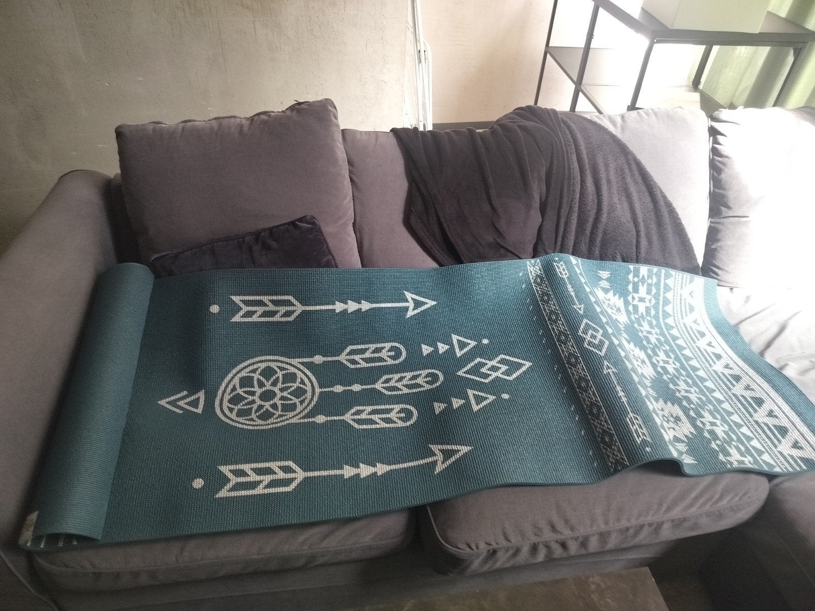 Love Generation Yoga mat, Ophalen, Zo goed als nieuw, Yogamat