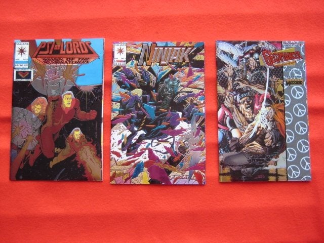 Ninjak, Psi-Lords, Geomancer Comic Strip, Eén comic, Ophalen of Verzenden, Zo goed als nieuw, Amerika