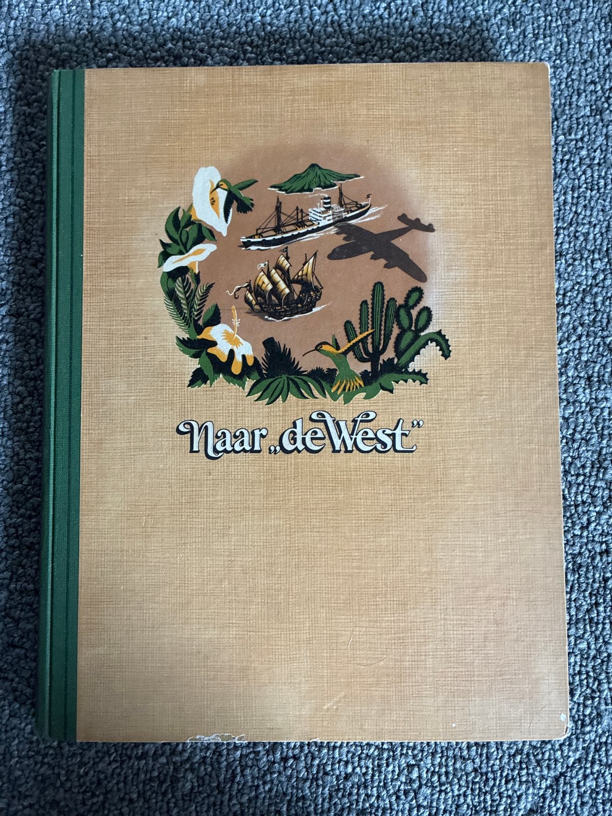 Compleet Plaatjesalbum "Naar de West", Boeken, Ophalen of Verzenden, Gelezen, Plaatjesalbum