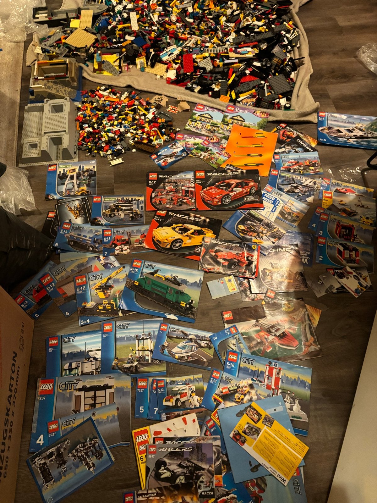 Grote partij LEGO met veel sets en handleidingen 20kg, Ophalen of Verzenden, Gebruikt, Overige merken