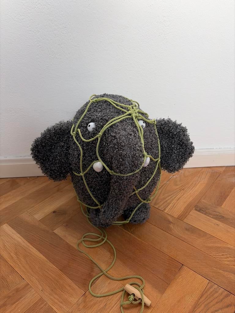 Ollie mascotte Feyenoord knuffel 25 cm, Ophalen, Gebruikt, Overige merken, Overige karakters