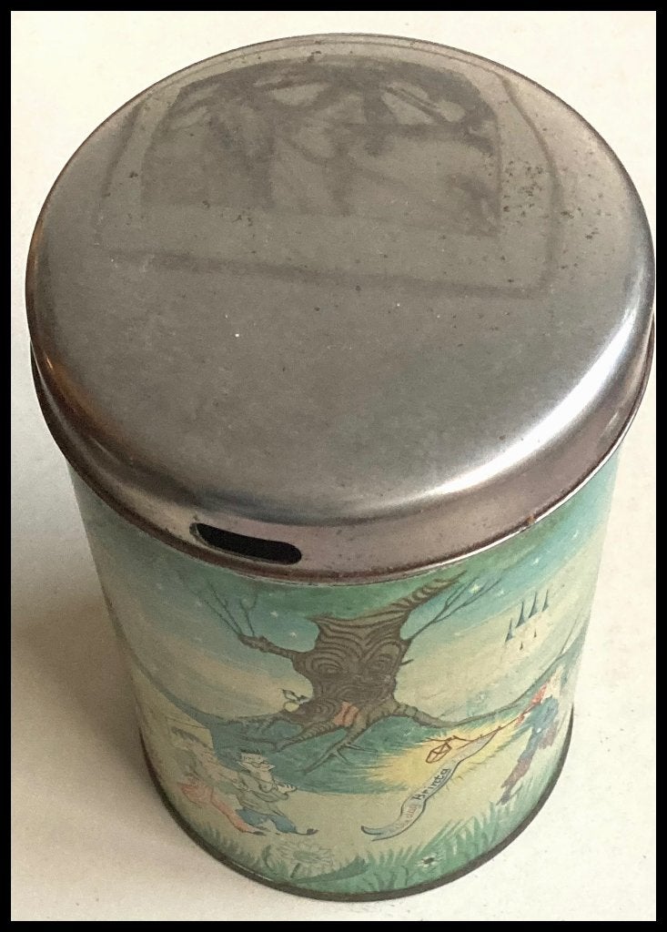 Vintage Brinta Blik met Kabouters - Douwe Egberts, Verzenden, Gebruikt, Overige, Douwe Egberts