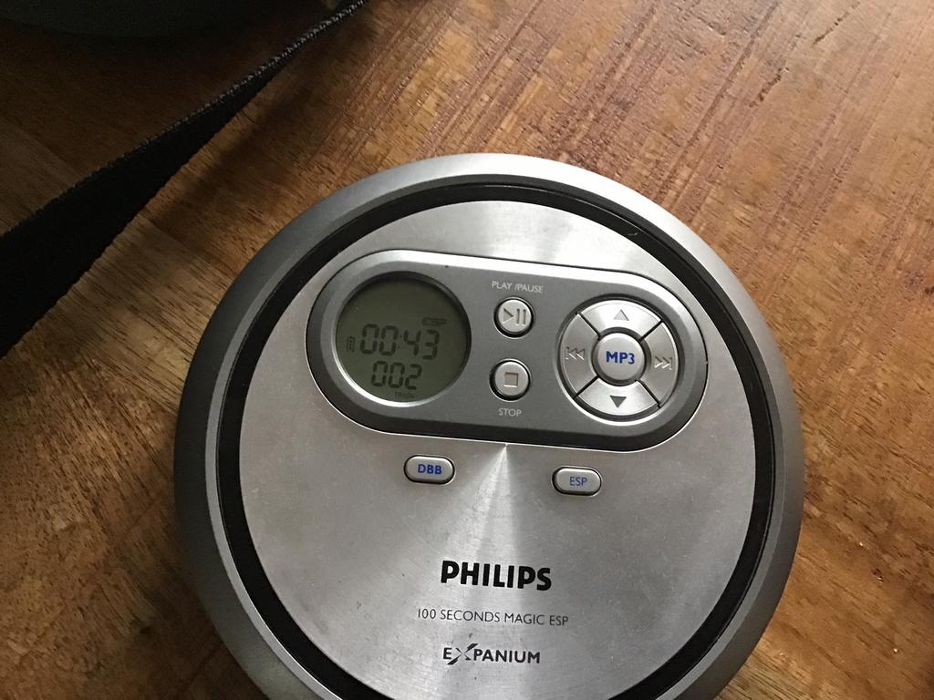 Philips EXPANIUM Discman met hoes - Draagbare CD-mp3 speler, Ophalen, Discman
