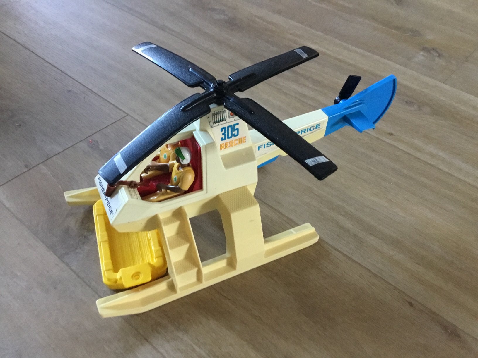 Fiscer Price Helicopter, Ophalen, Gebruikt