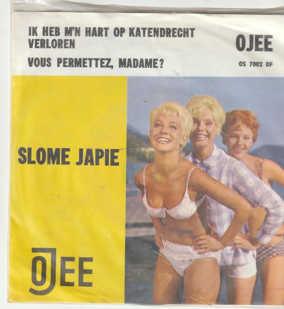 Slome japie ik heb mijn hart op katendrecht verloren vinyl, Ophalen of Verzenden, Zo goed als nieuw, Nederlandstalig, Single