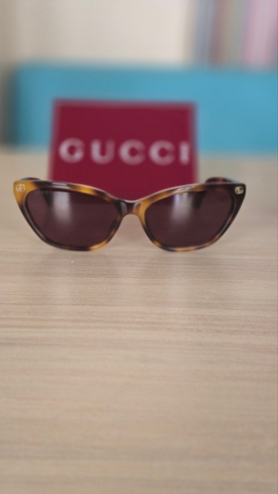 Gucci zonnebril (dames), Ophalen of Verzenden, Nieuw, Bruin, Overige merken