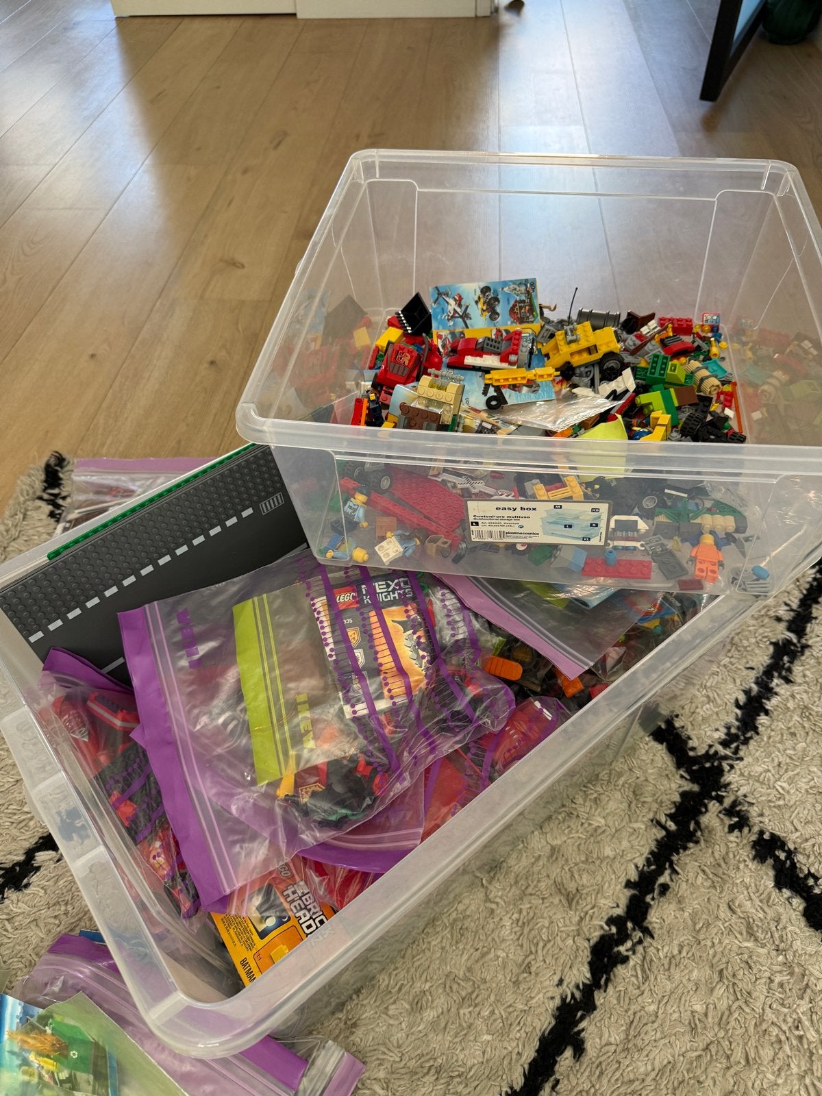 Grote partij LEGO met diverse sets en grondplaten, Lego, Ophalen of Verzenden, Complete set, Inclusief instructies