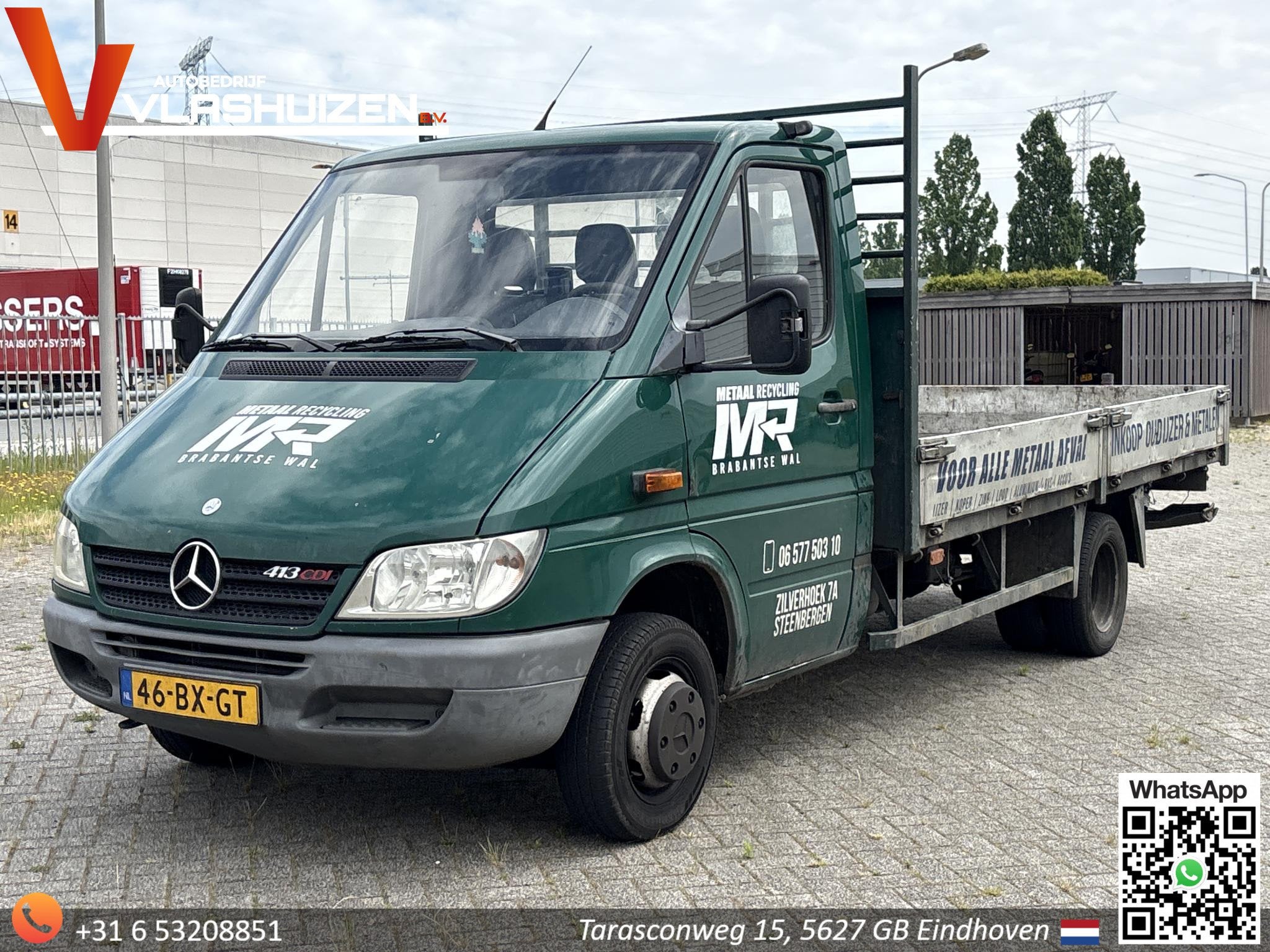 Mercedes-Benz Sprinter 413 CDI 2.2 355 | € 4.950,- MARGE!, Auto's, Bedrijf, Traction-control, 2151 cc, Te koop