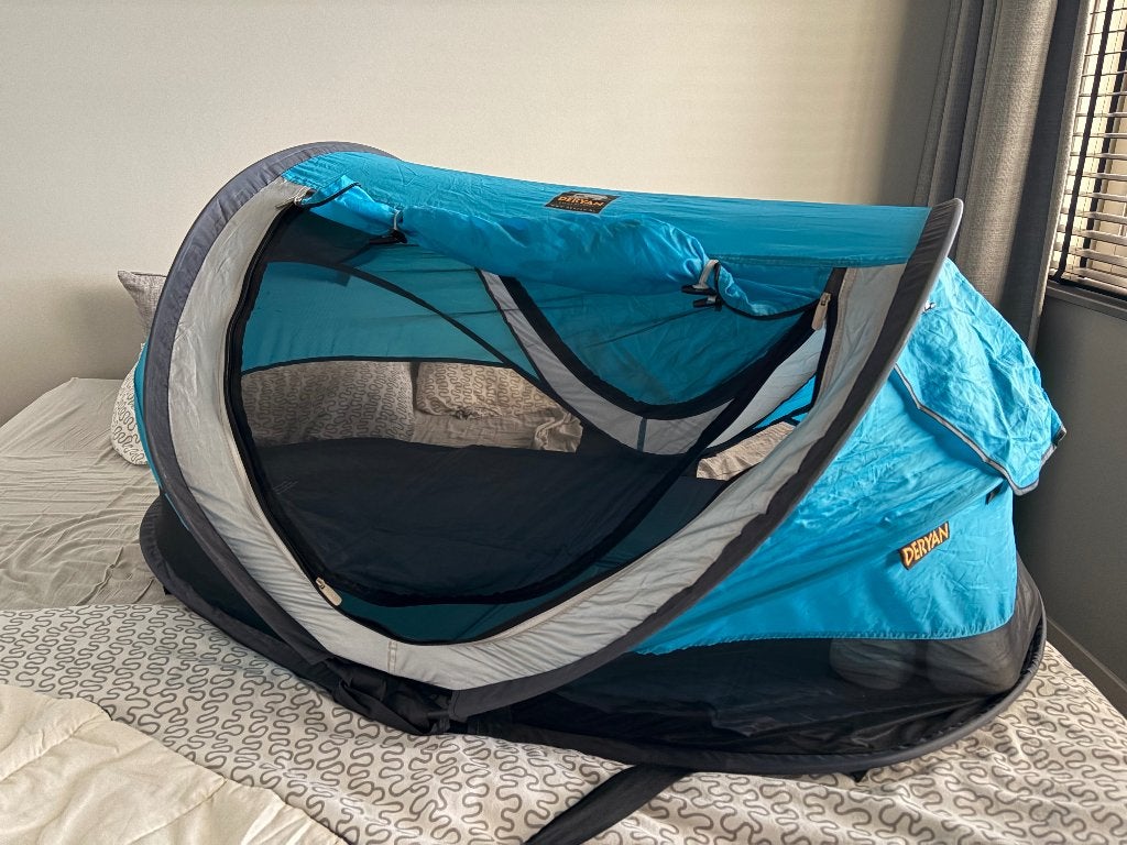 Deryan tentje peuter, Kinderen en Baby's, Babywiegjes en Ledikanten, Ophalen, Gebruikt, Reisbedje