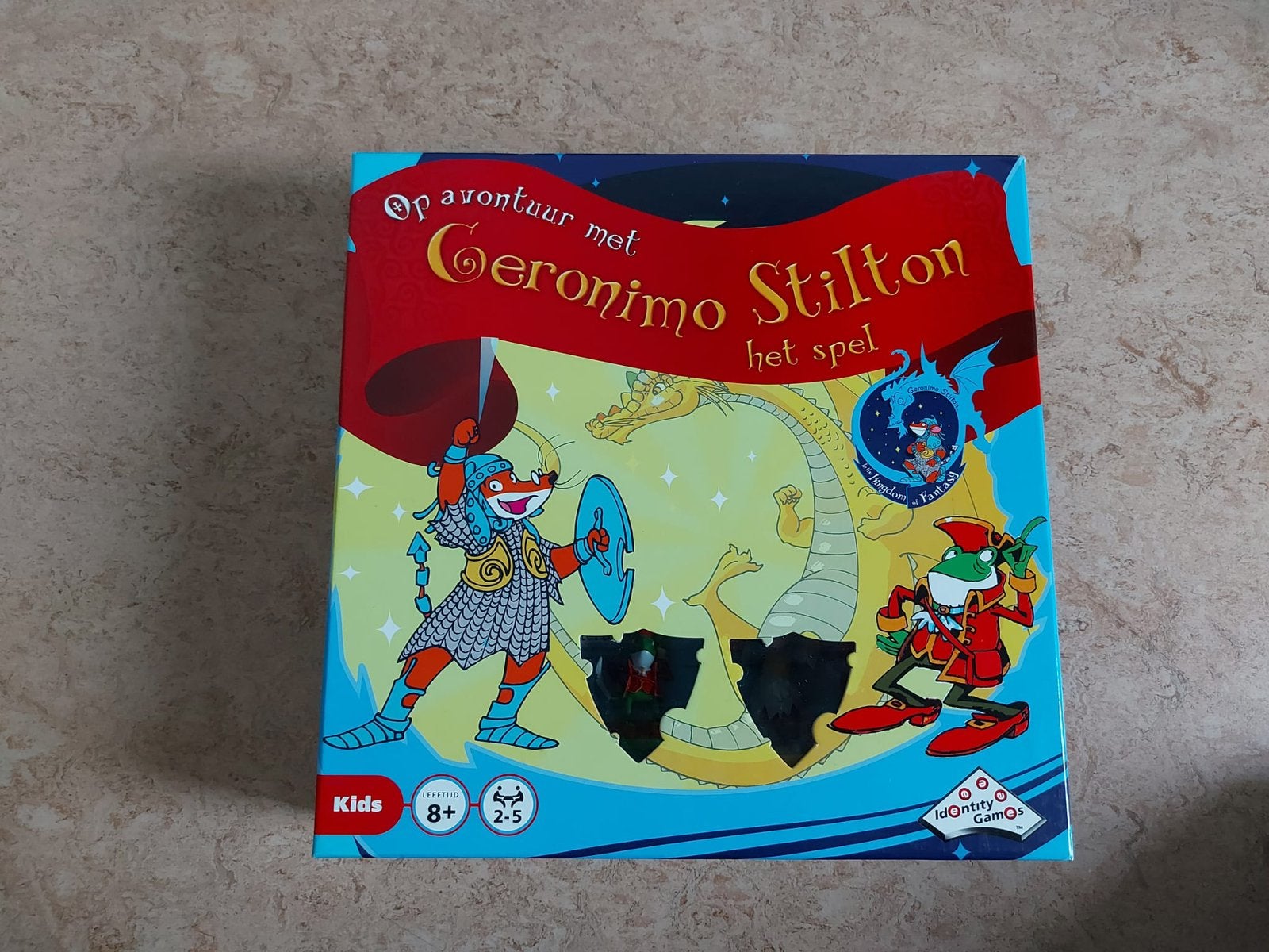 Geronimo Stilton: Op avontuur met het spel, Hobby en Vrije tijd, Gezelschapsspellen | Bordspellen, Drie of vier spelers, Ophalen of Verzenden