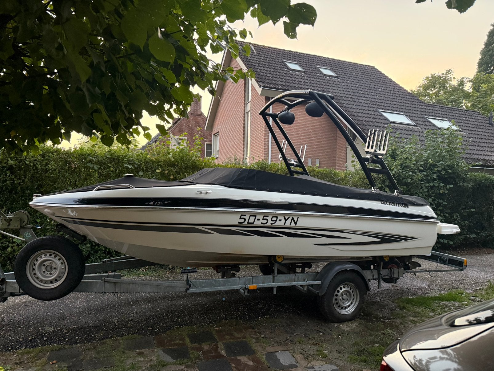 Glastron GT 185 3.0 Mercruiser 2008 incl. kalf trailer, Ophalen, Overige merken, Gebruikt, Binnenboordmotor