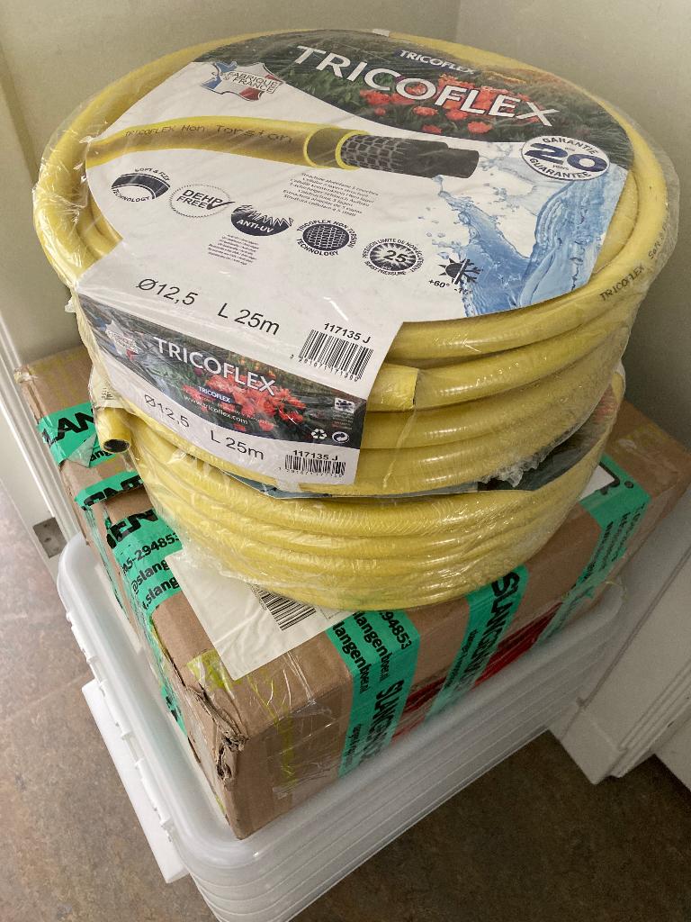 tuinslang, twee keer 25 meter (doorsnede 12,5 mm), nieuw, Tuin en Terras, Tuinslangen, Ophalen, Nieuw, Tuinslang
