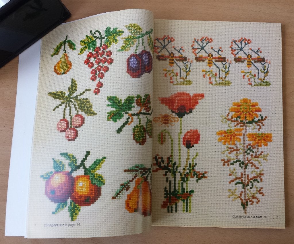 Le Point de Croix - DMC - 1988, Patroon, Gebruikt, Ophalen of Verzenden, Handborduren