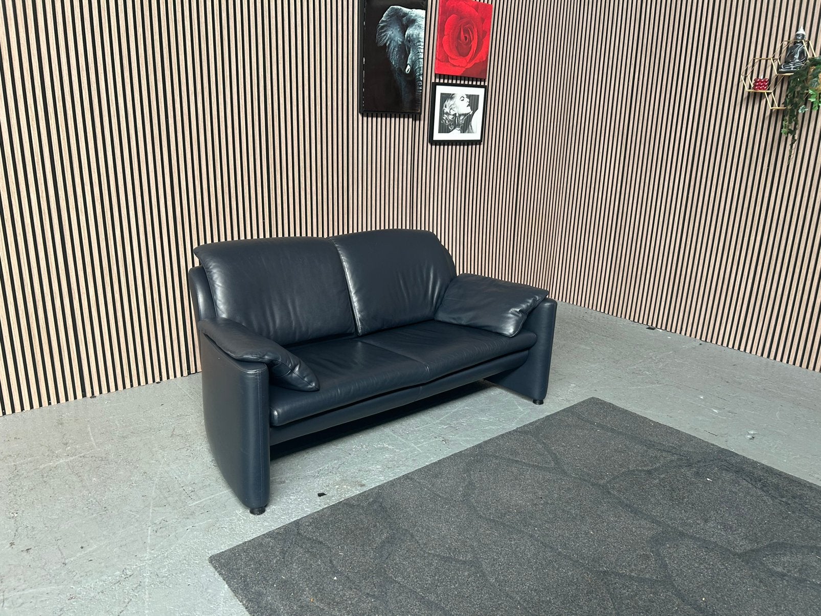 GRATIS LEVERING Leolux Quantussimo Bank 180X90 GEREINIGD, Tweepersoons, Leer, Ophalen of Verzenden, Zo goed als nieuw