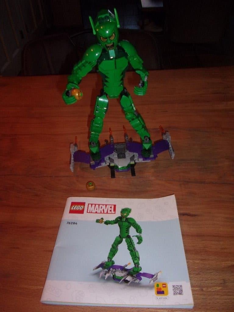 Lego Super Heroes 76284-1 Green Goblin Construction Fig (2), Gebruikt, Overige thema's, Lego, Compleet