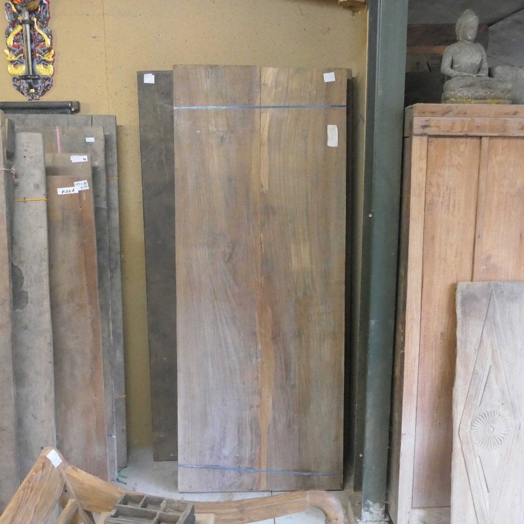 smalle landelijke tafel 203x80 TX28 dik blad GERESERVEERD, Antiek en Kunst, Antiek | Meubels | Tafels, Ophalen of Verzenden