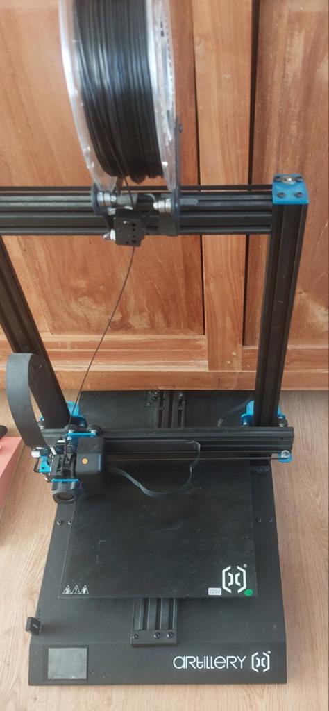 Artillery Sidewinder X1 3D-printer, Gebruikt, Artillery, Ophalen of Verzenden, Filament