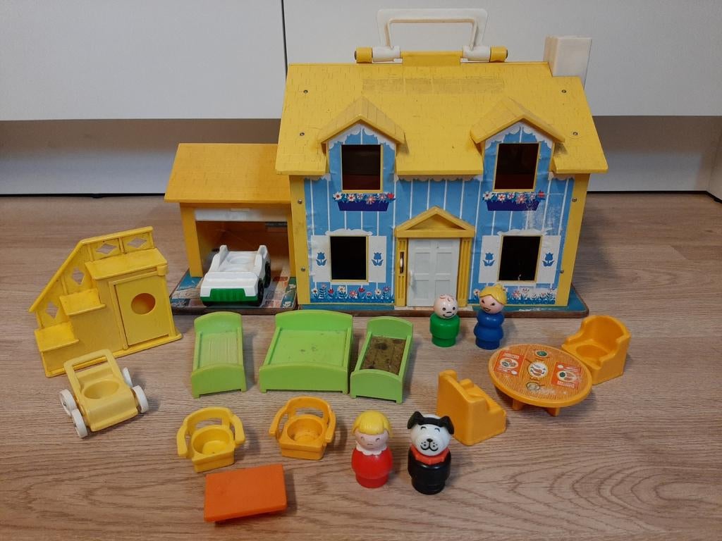 Fisher price huis, Ophalen of Verzenden, Speelset