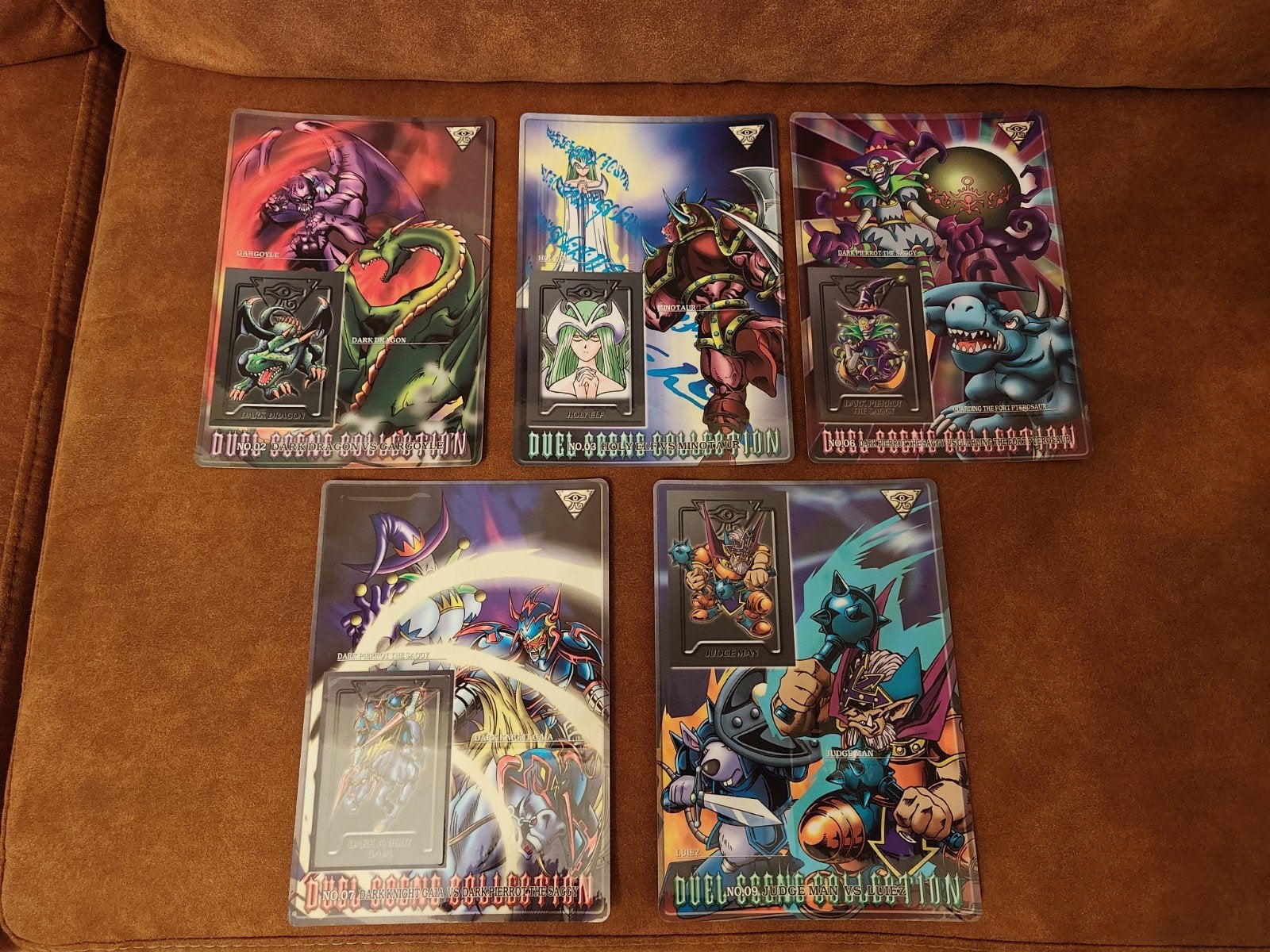 [Yu-Gi-Oh!] Duel Scene Collection - No. 2, 3, 6, 7 & 9, Ophalen, Zo goed als nieuw, Meerdere kaarten