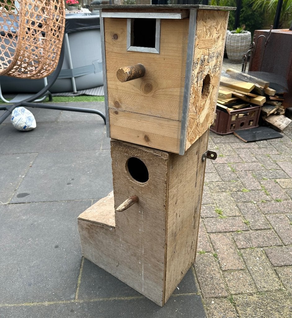 Broedblokken voor parkietensoorten, Dieren en Toebehoren, Vogels | Hokken en Kooien, Ophalen, Hout, Broedkooi of Kweekkooi