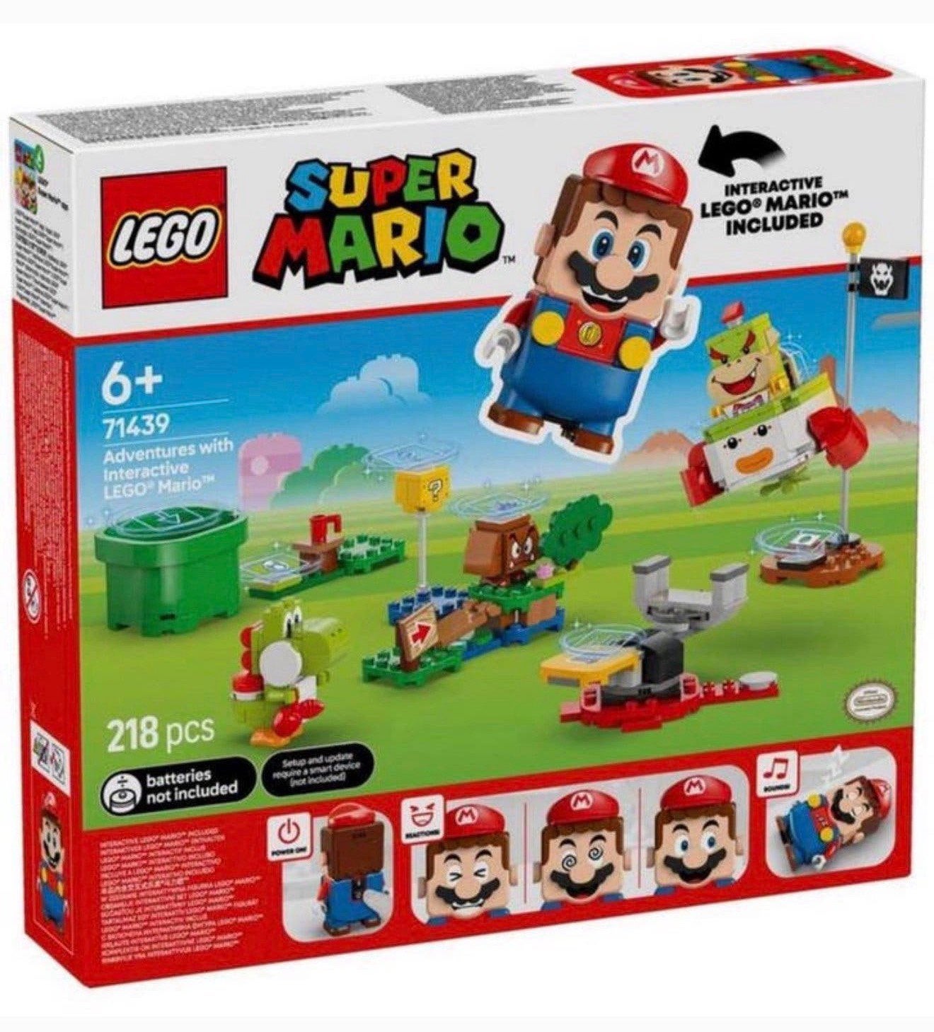 Nieuw: LEGO Super Mario 71439: Adventures Interactive Mario, Overige thema's, Lego, Nieuw, Ophalen of Verzenden