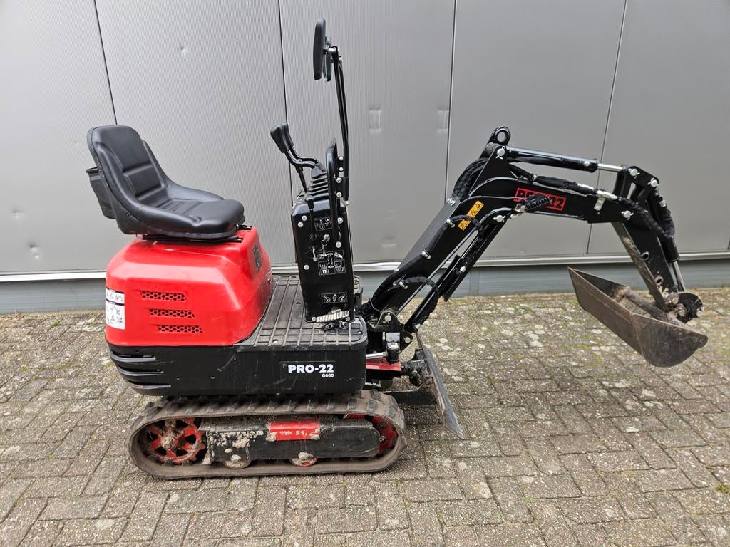 Minigraver te huur, Ophalen