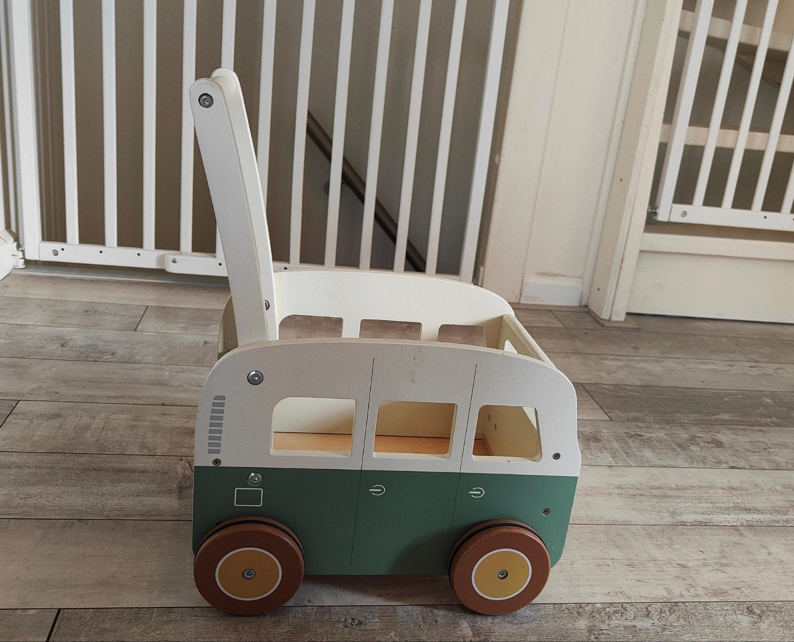Little Dutch Houten Loopwagen Camper, Kinderen en Baby's, Ophalen of Verzenden, Zo goed als nieuw, Duw- of Trekspeelgoed
