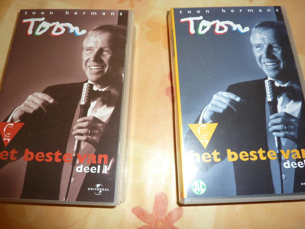 toon hermans video banden e.a., Ophalen of Verzenden, Gebruikt, Overige formaten, Overige genres