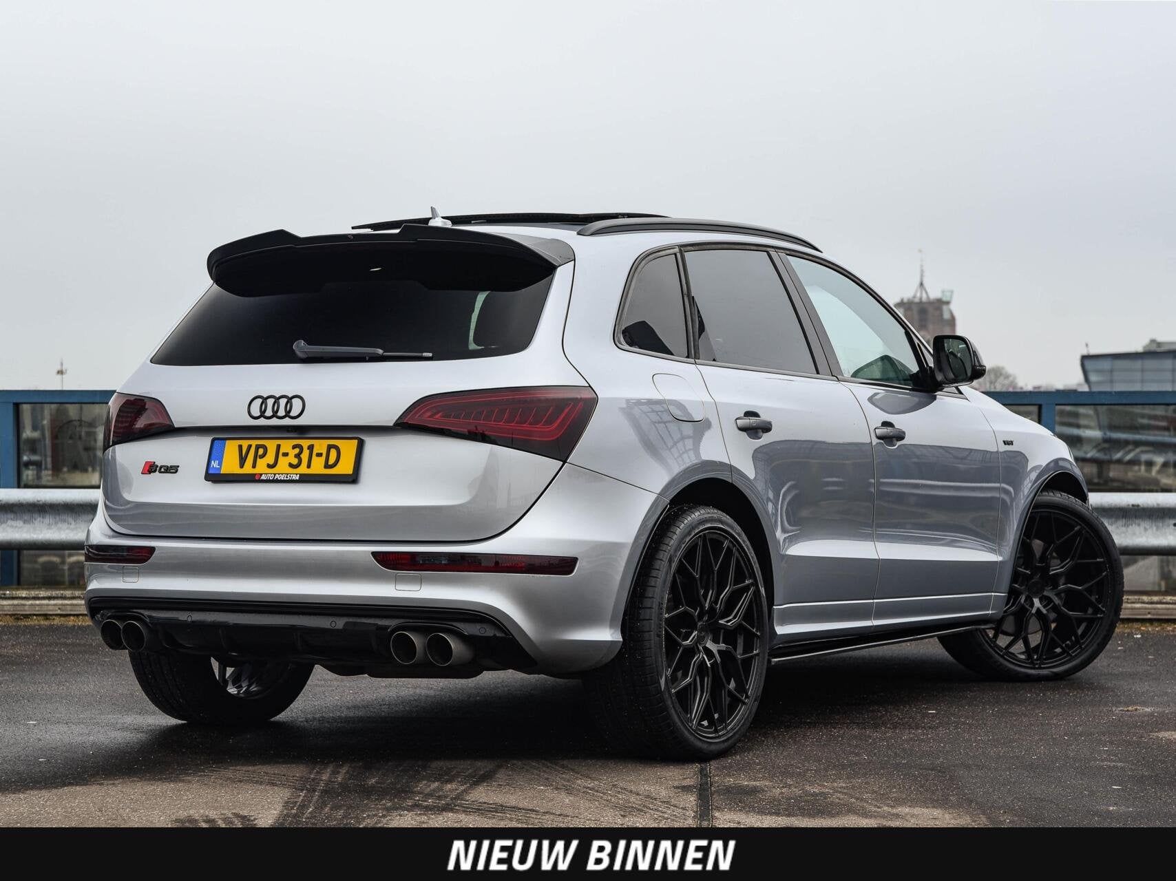 Audi SQ5 3.0 TDI SQ5 Plus quattro 341 PK Grijs Kenteken Pano, Auto's, 15 km/l, Gebruikt, Zwart, 340 pk
