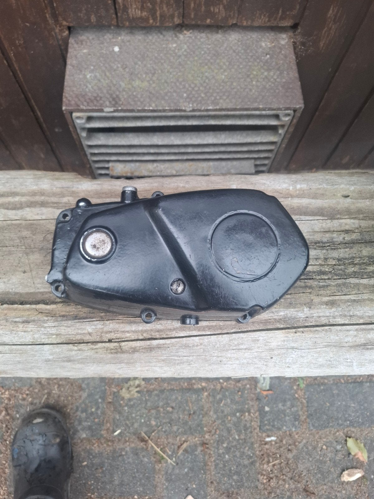 Koppelingsdeksel Tomos A35 oud type, Fietsen en Brommers, Ophalen, Gebruikt, Blok, Tomos onderdelen