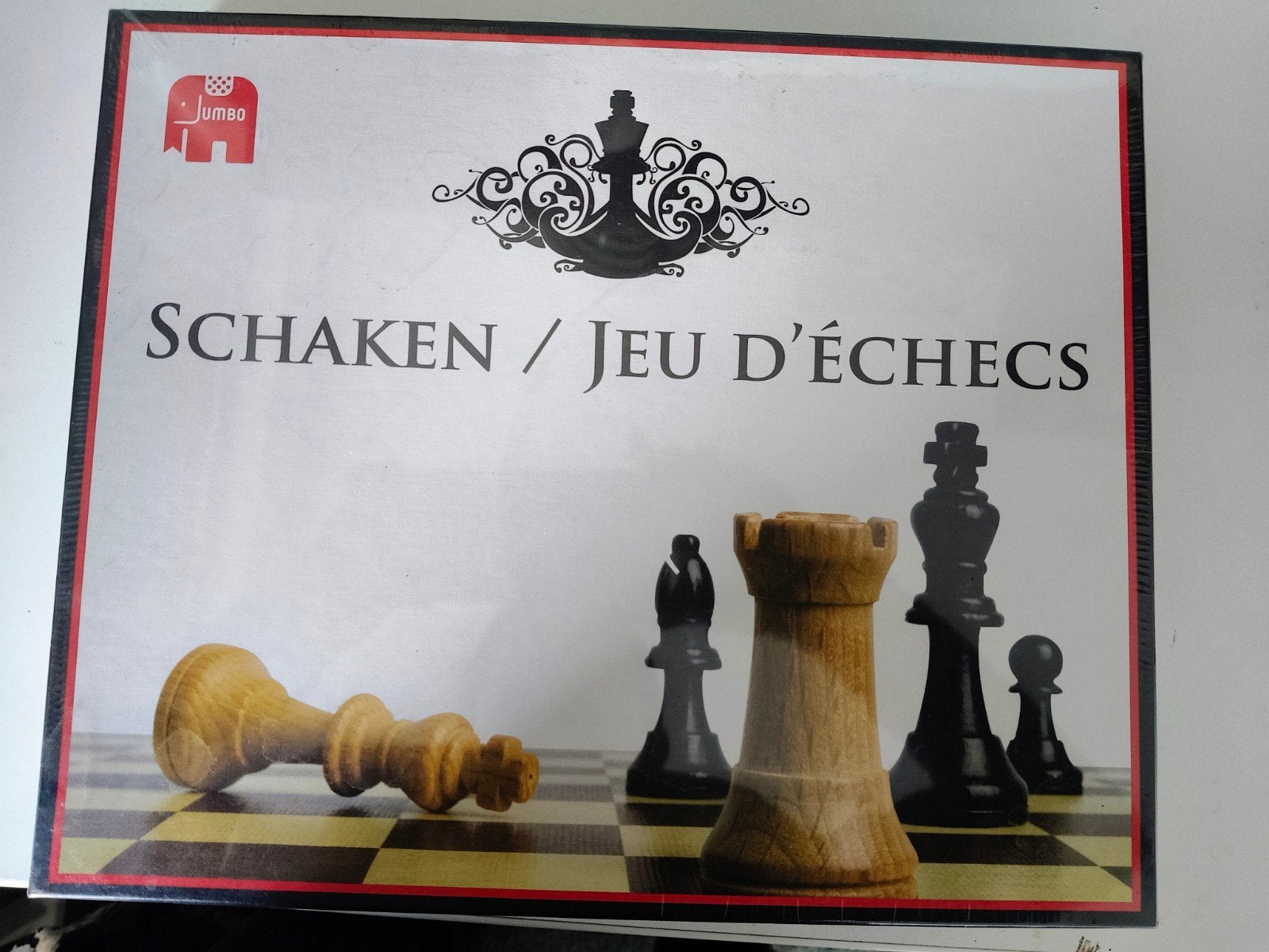 Jumbo Schaakspel, Dam en Backgammon - 3 in 1 (Nieuw), Hobby en Vrije tijd, Gezelschapsspellen | Bordspellen, Ophalen, Nieuw, Jumbo