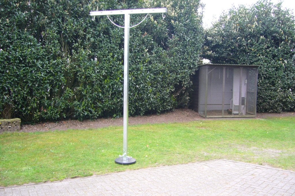 Duurzame ijzersterke robuuste waslijnpalen 150cm (8lijnen), Ophalen, Nieuw, Overige typen