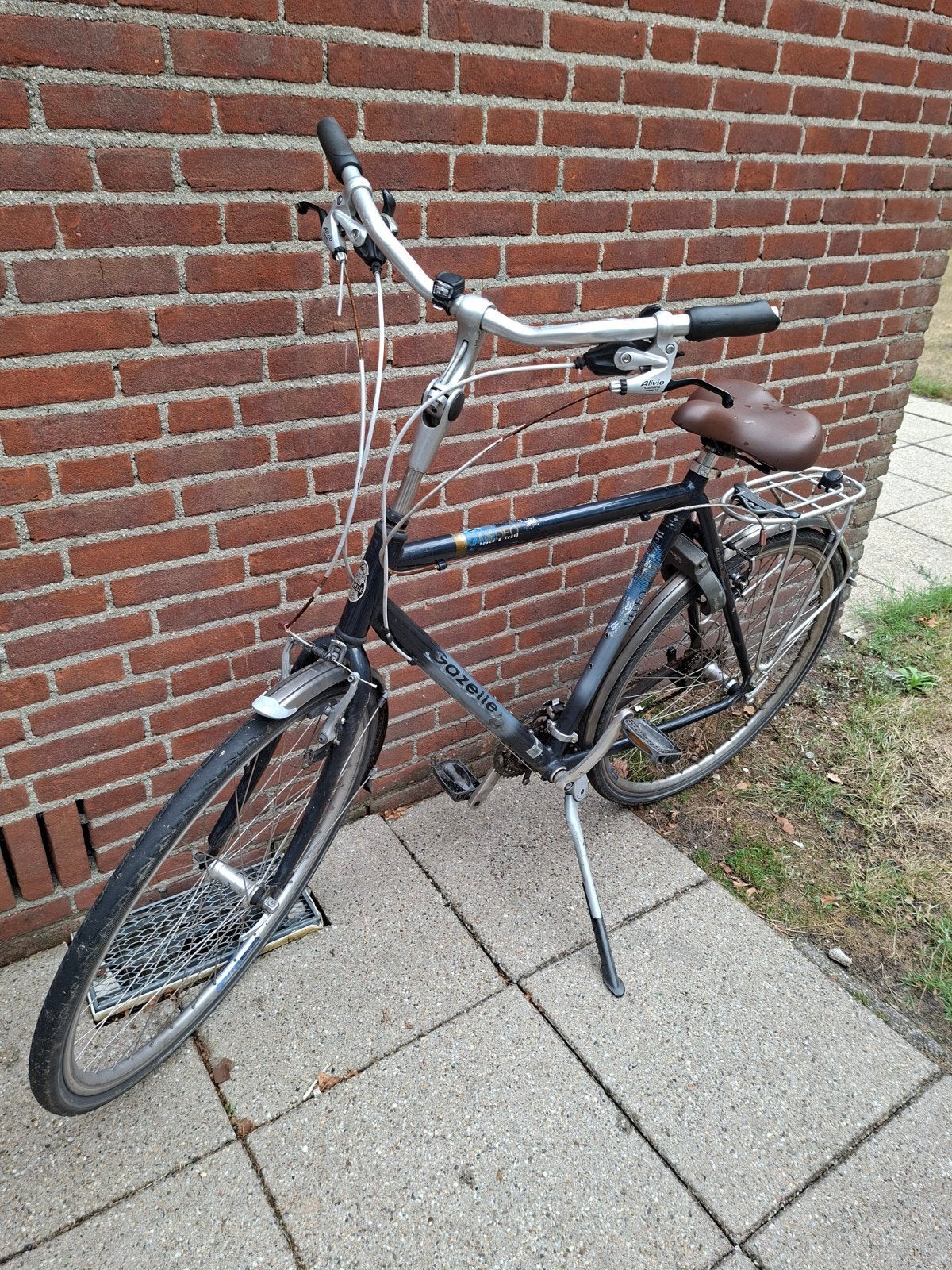 Gazelle fiets met versnellingen en lage instap, Ophalen, Velgrem, Versnellingen, Gazelle