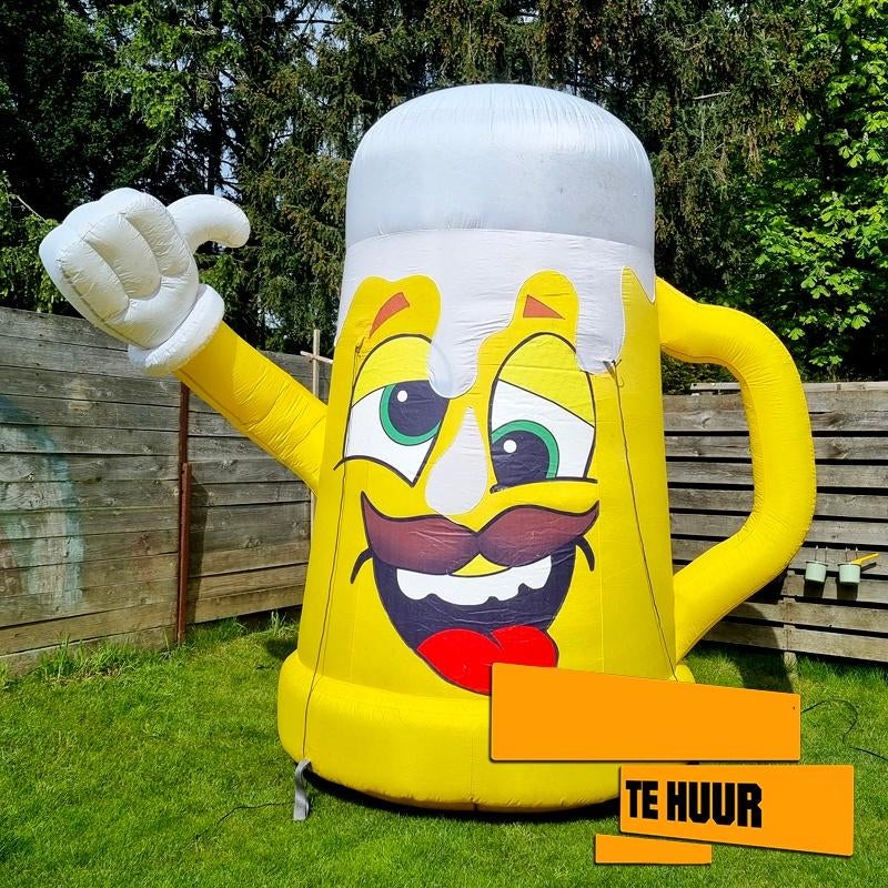 Bierpul Cartoon 3,5m (te Huur), Ophalen of Verzenden, Nieuw, Verjaardag