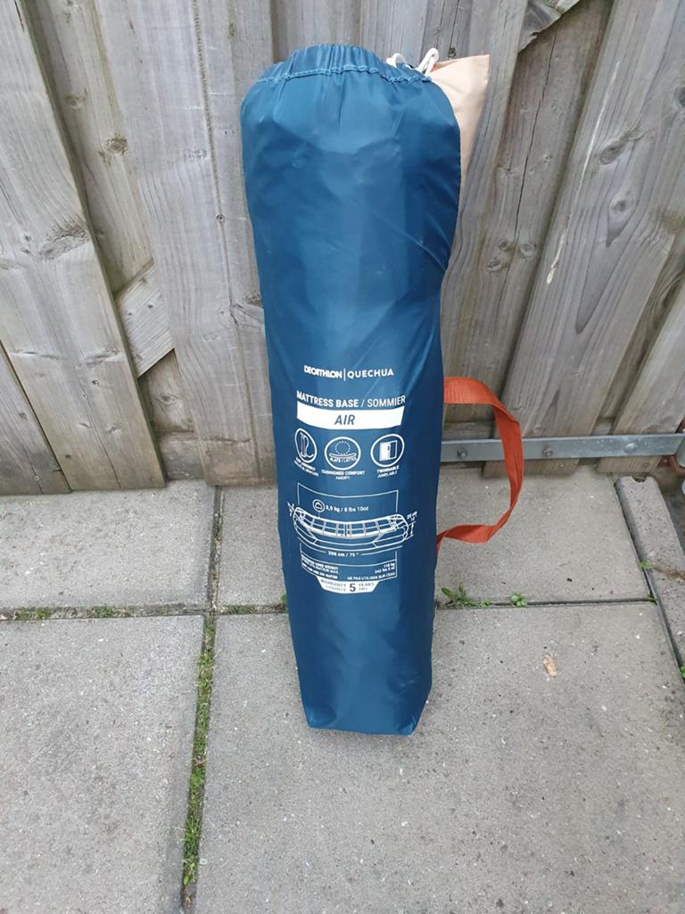 Decathlon opblaasbaar veldbed, Ophalen of Verzenden, Gebruikt, 2-persoons