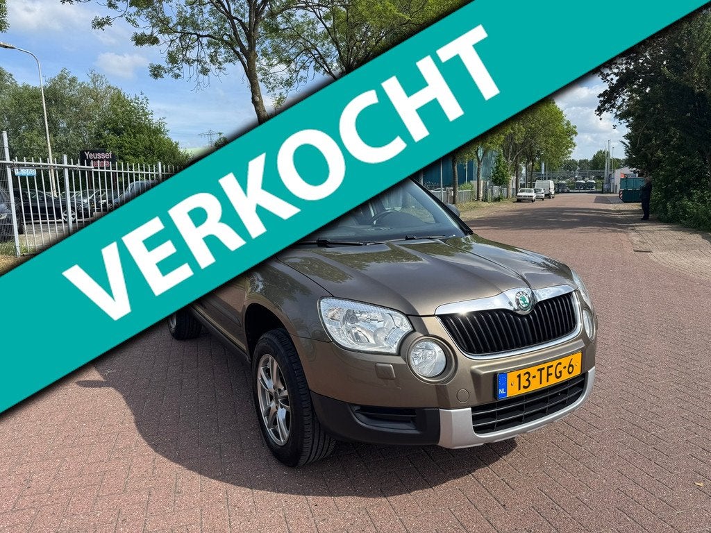 Skoda Yeti 1.2 TSI Comfort automaat, Euro 5, 680 kg, 4 cilinders, Bruin