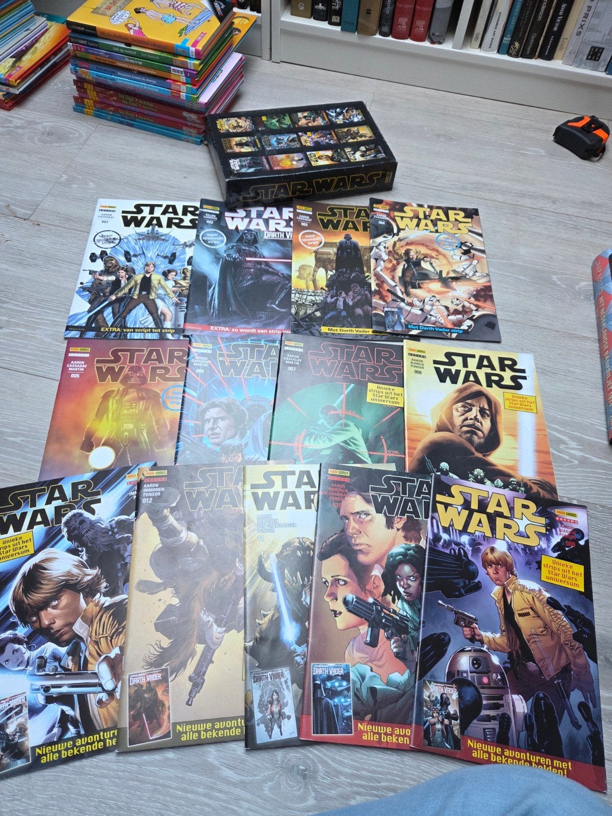 Star Wars - Boxset complete serie 1 tm 12 + extra, Boeken, Strips | Comics, Complete serie of reeks, Ophalen of Verzenden, Gelezen