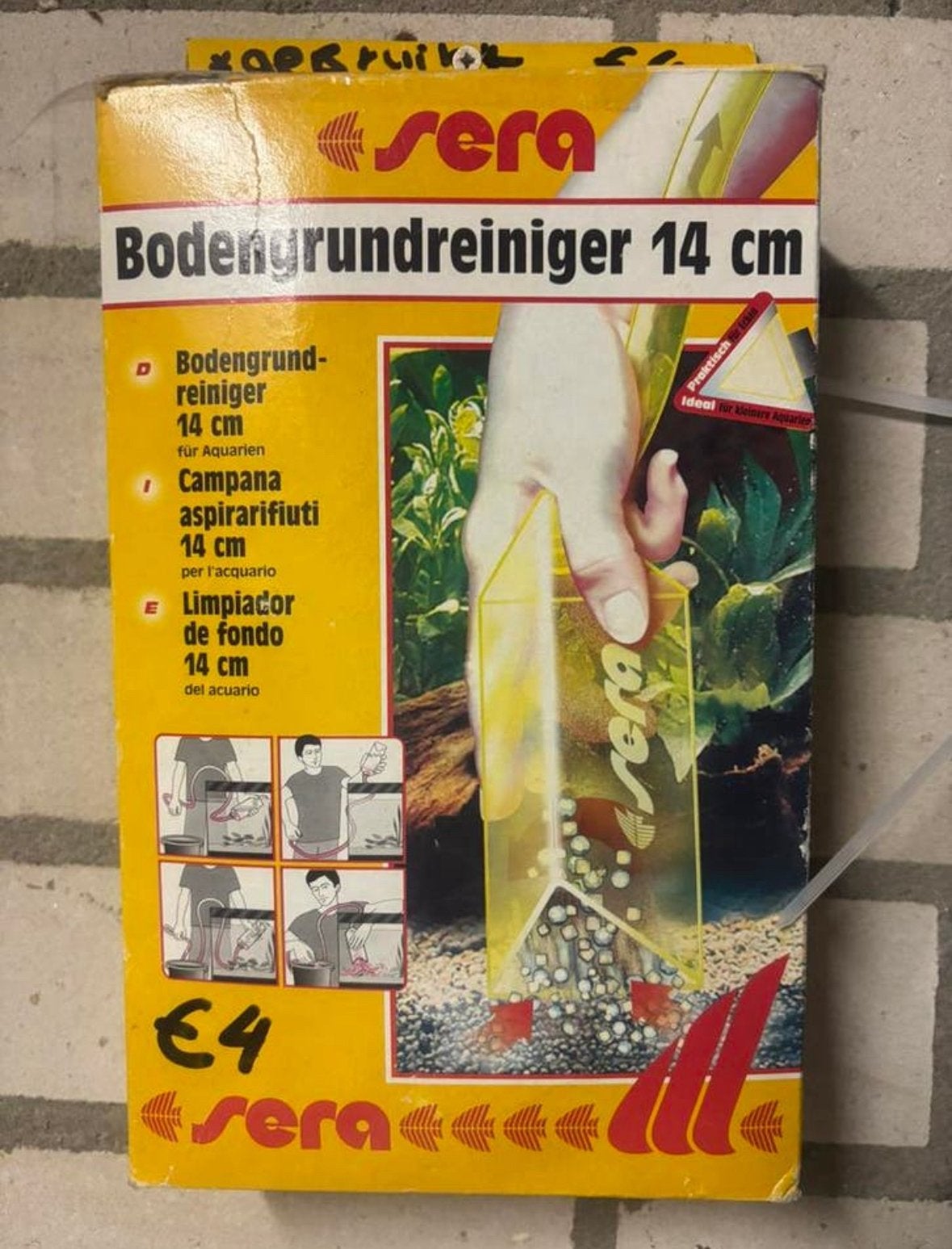 Bodemreiniger sera 4€, Dieren en Toebehoren, Ophalen of Verzenden, Gebruikt, Overige typen, Sera