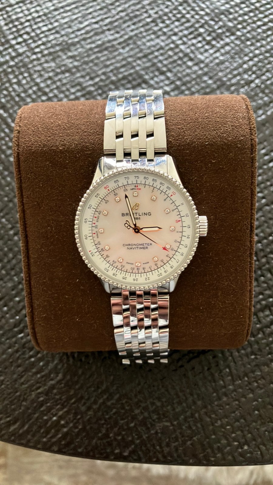Dames horloge, Breitling, Overige merken, Polshorloge, Ophalen of Verzenden, Zo goed als nieuw