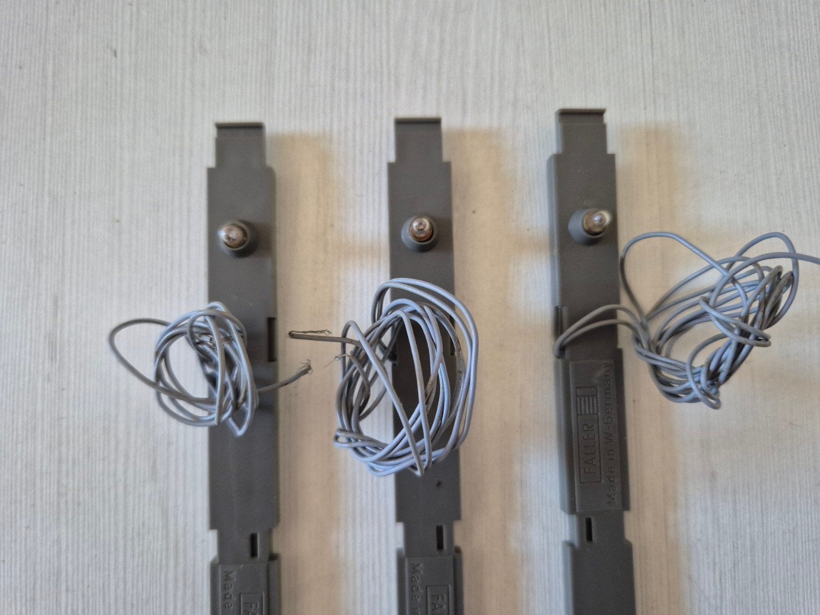 3 x Faller verlichting voor perrons 180659, Ophalen of Verzenden, Gebruikt