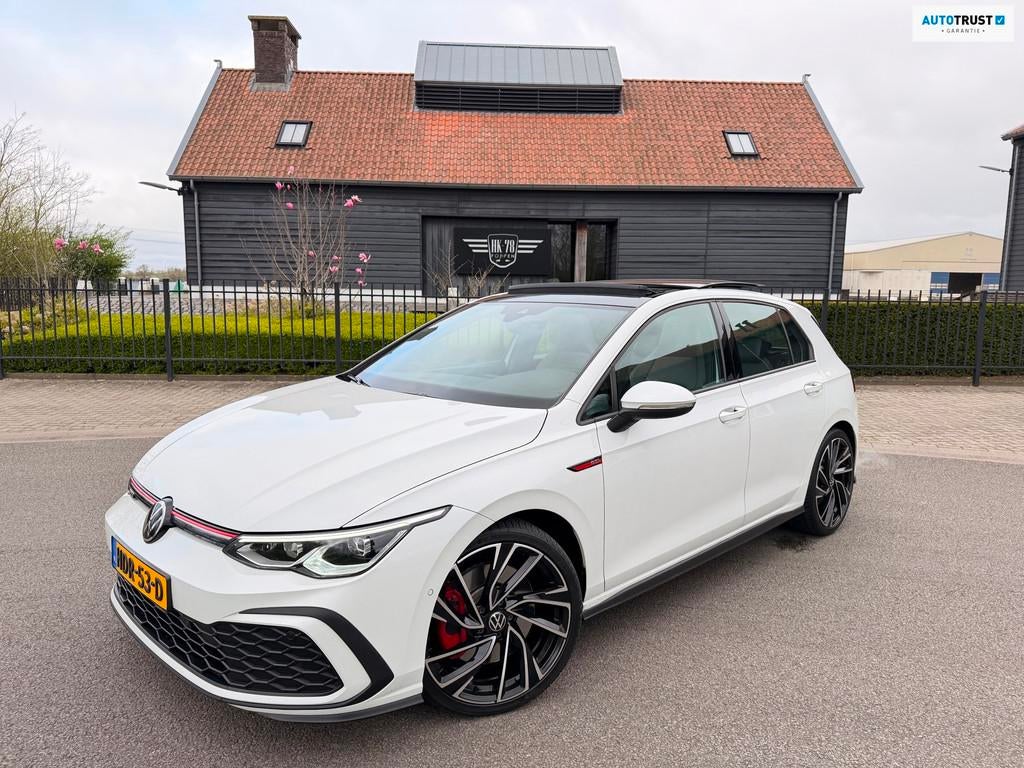 Volkswagen GOLF 2.0 TSI GTI Panoramadak Leer Stoelverwarming, 4 cilinders, 1984 cc, Wit, Bedrijf