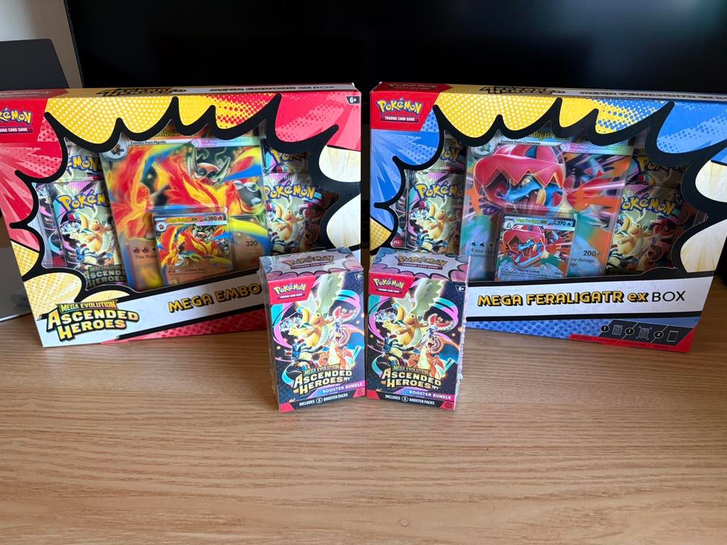 Pokemon Ascended Heroes, Ophalen, Nieuw, Boosterbox