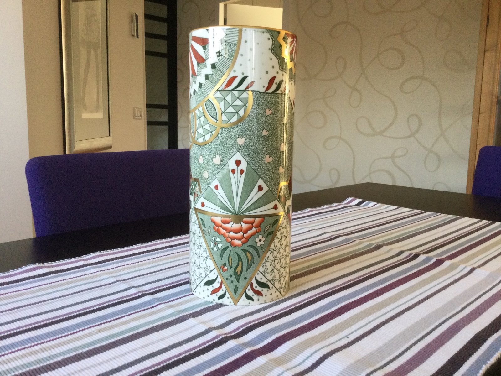 Mason‘s ironstone vase 25cm, Ophalen of Verzenden