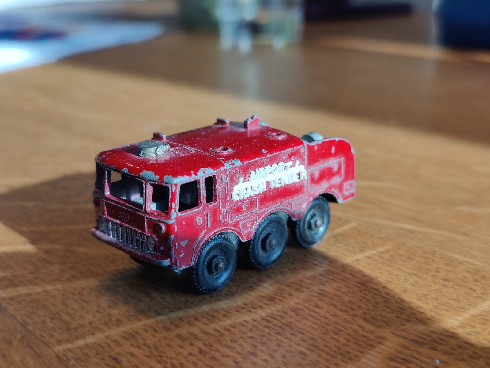 Matchbox Foamite Crash Tender Brandweer, Hobby en Vrije tijd, Ophalen of Verzenden, Zo goed als nieuw, Auto
