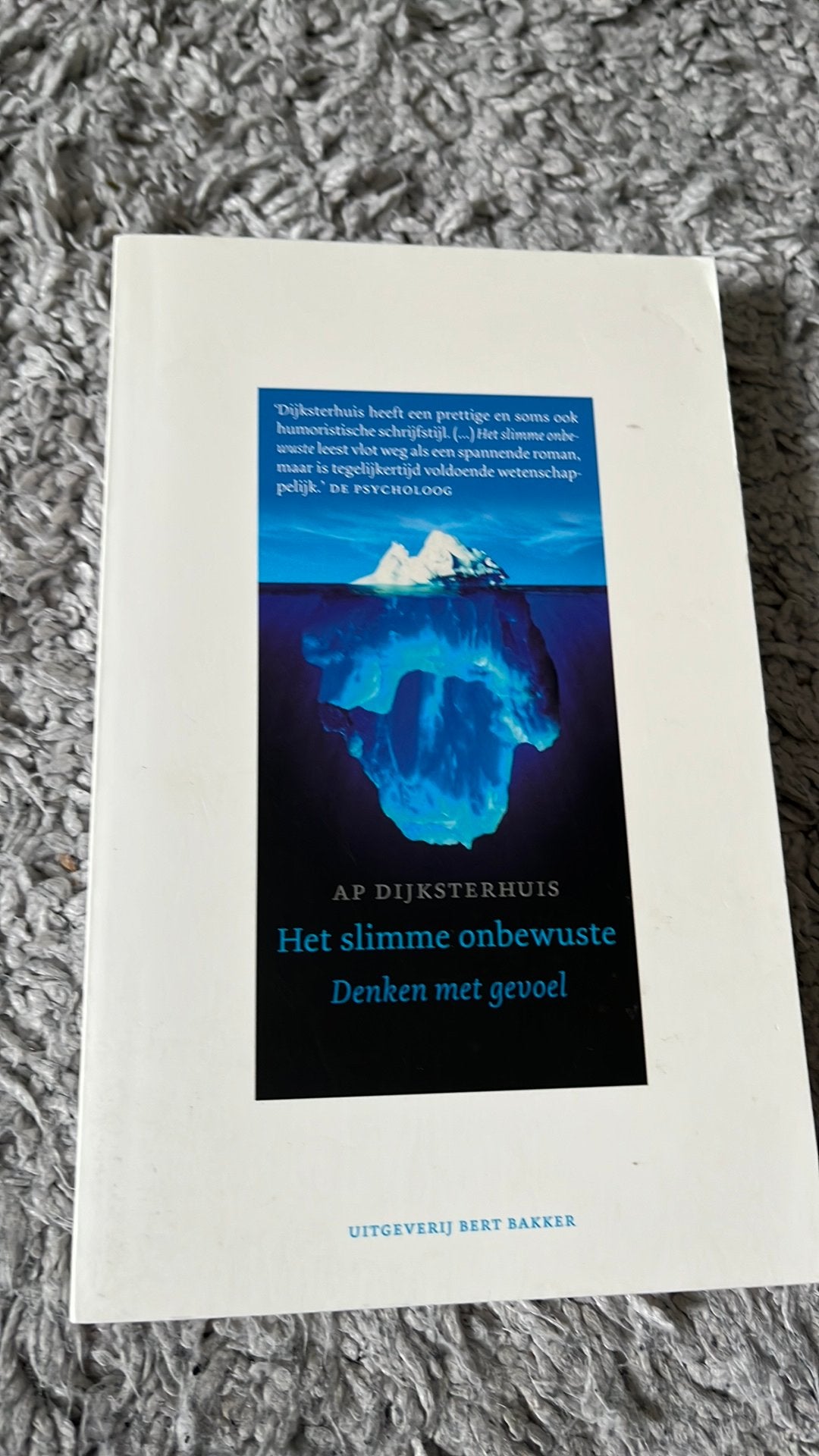 Ap Dijksterhuis - Het slimme onbewuste, Boeken, Ophalen of Verzenden, Zo goed als nieuw, Ap Dijksterhuis